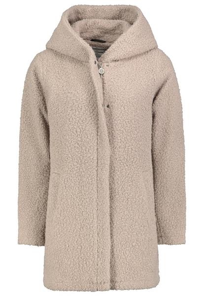 DOB Mantel, verdeckte Zipper und Kn - 20300/cream