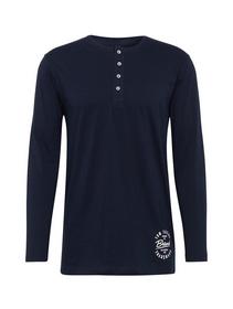 Shirt - 630/blau-dunkel-uni