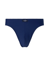 Mini Slip, blau-mittel-uni