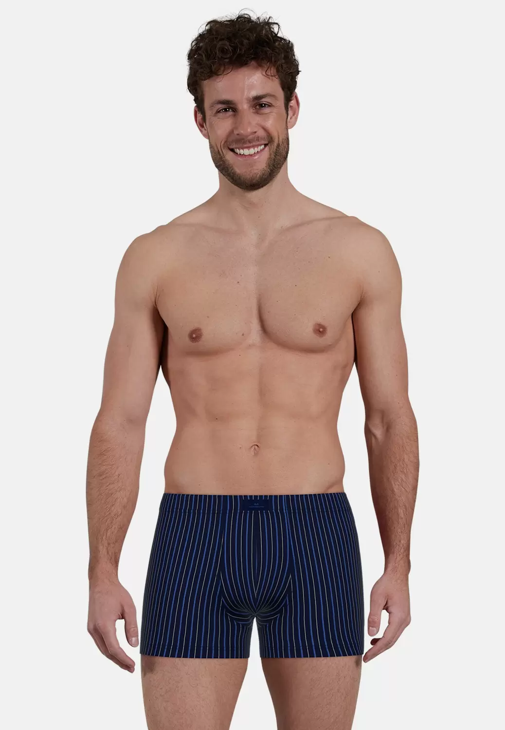 Pants, blau-dunkel-Streifen