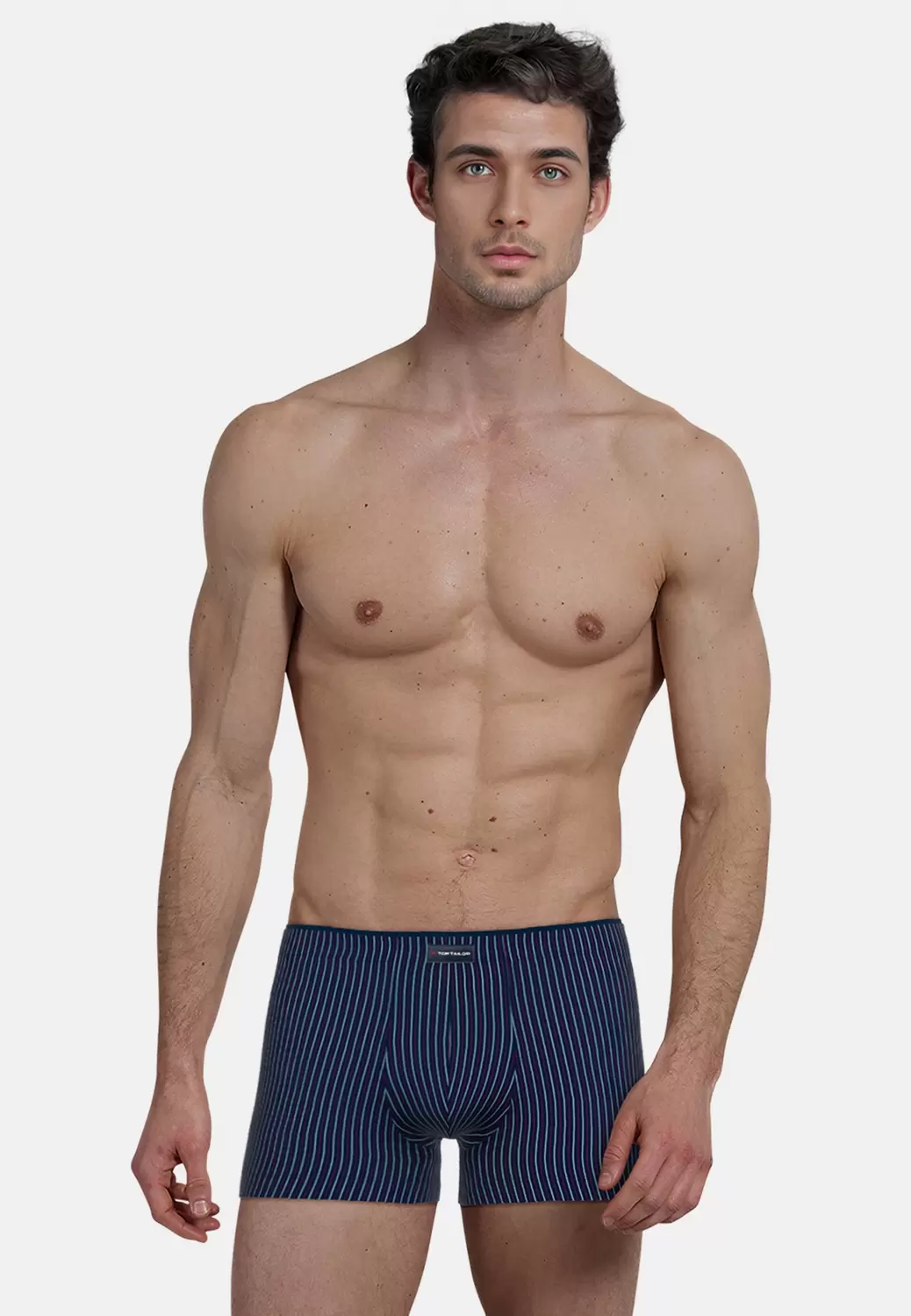 Hip Pants, blau-dunkel-Streifen