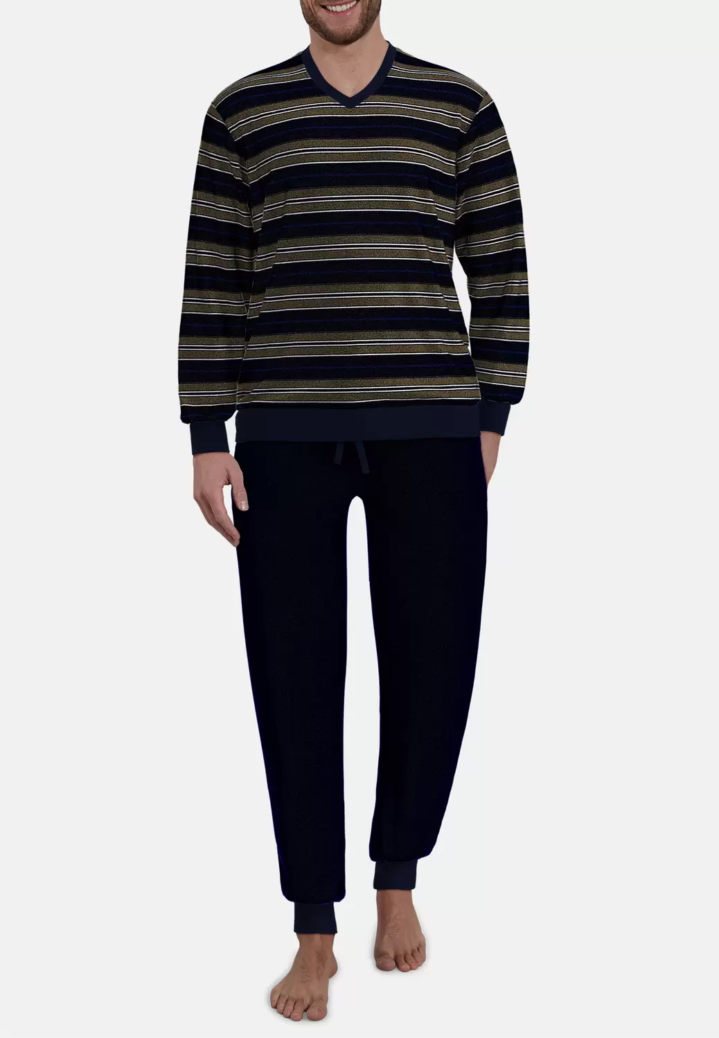 Pyjama, V-A., Bündchen