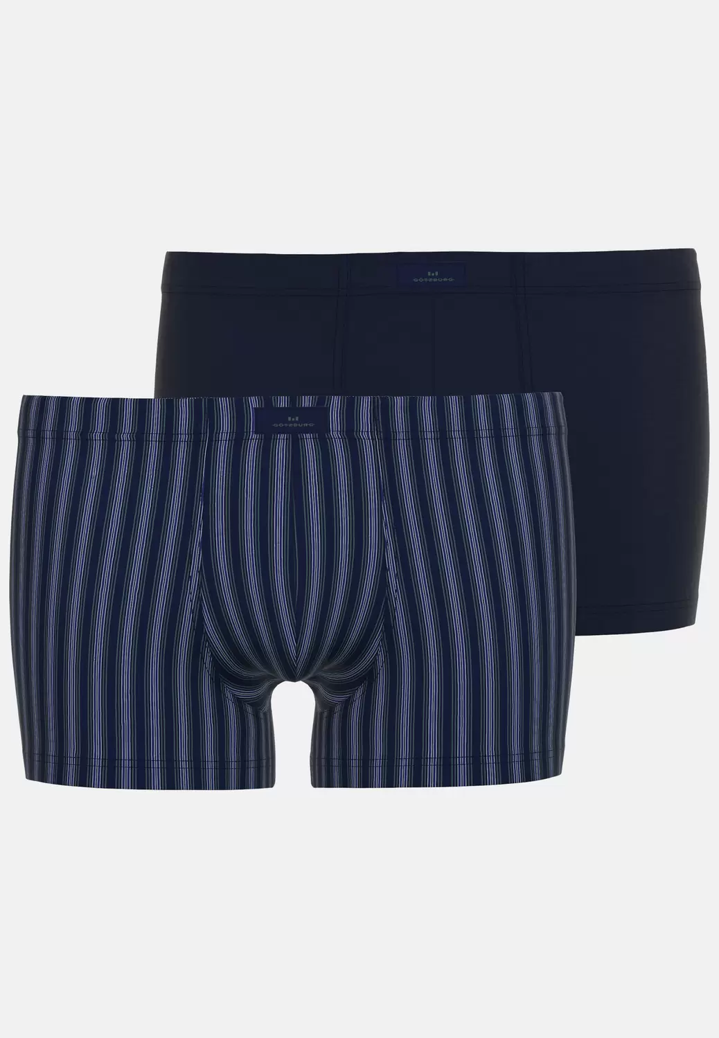 Pants, 2er Pack, blau-dunkel-Ringel