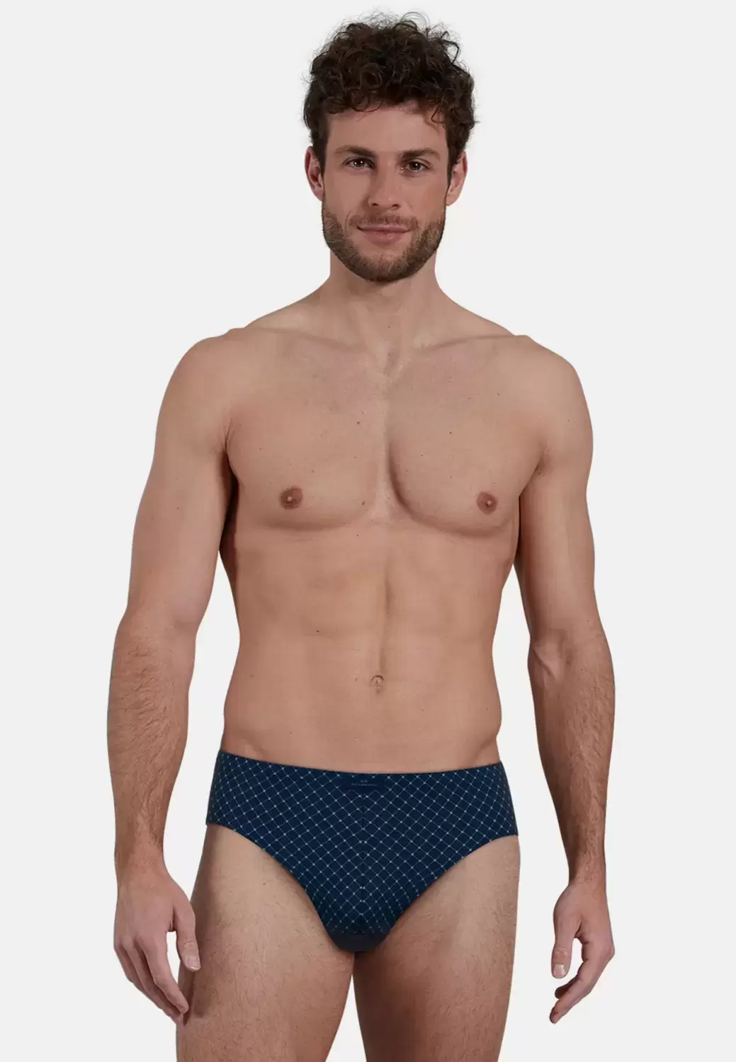 Sport Slip - 635/blau-dunkel-Allover