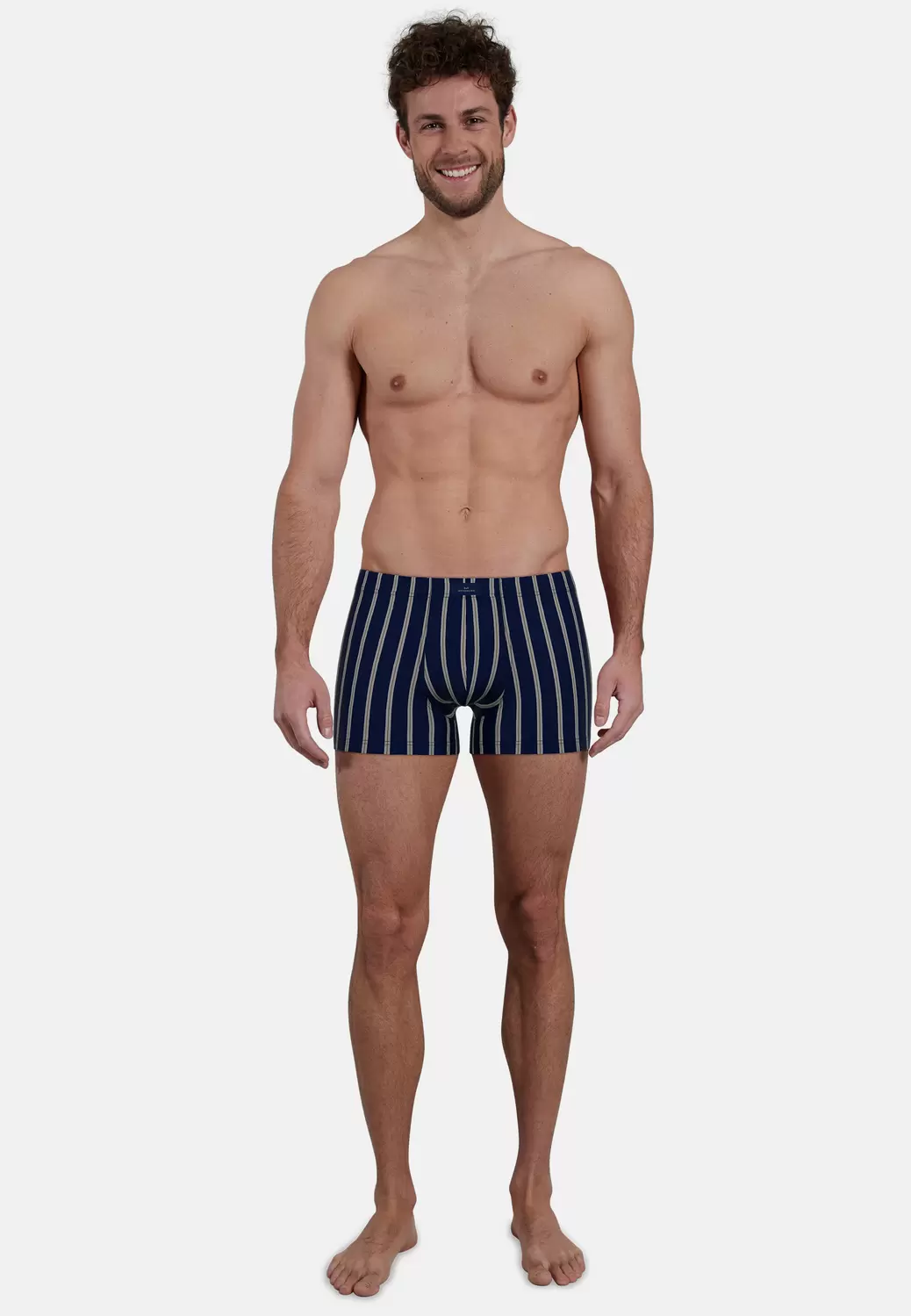 Pants, 2er Pack, blau-dunkel-Streifen