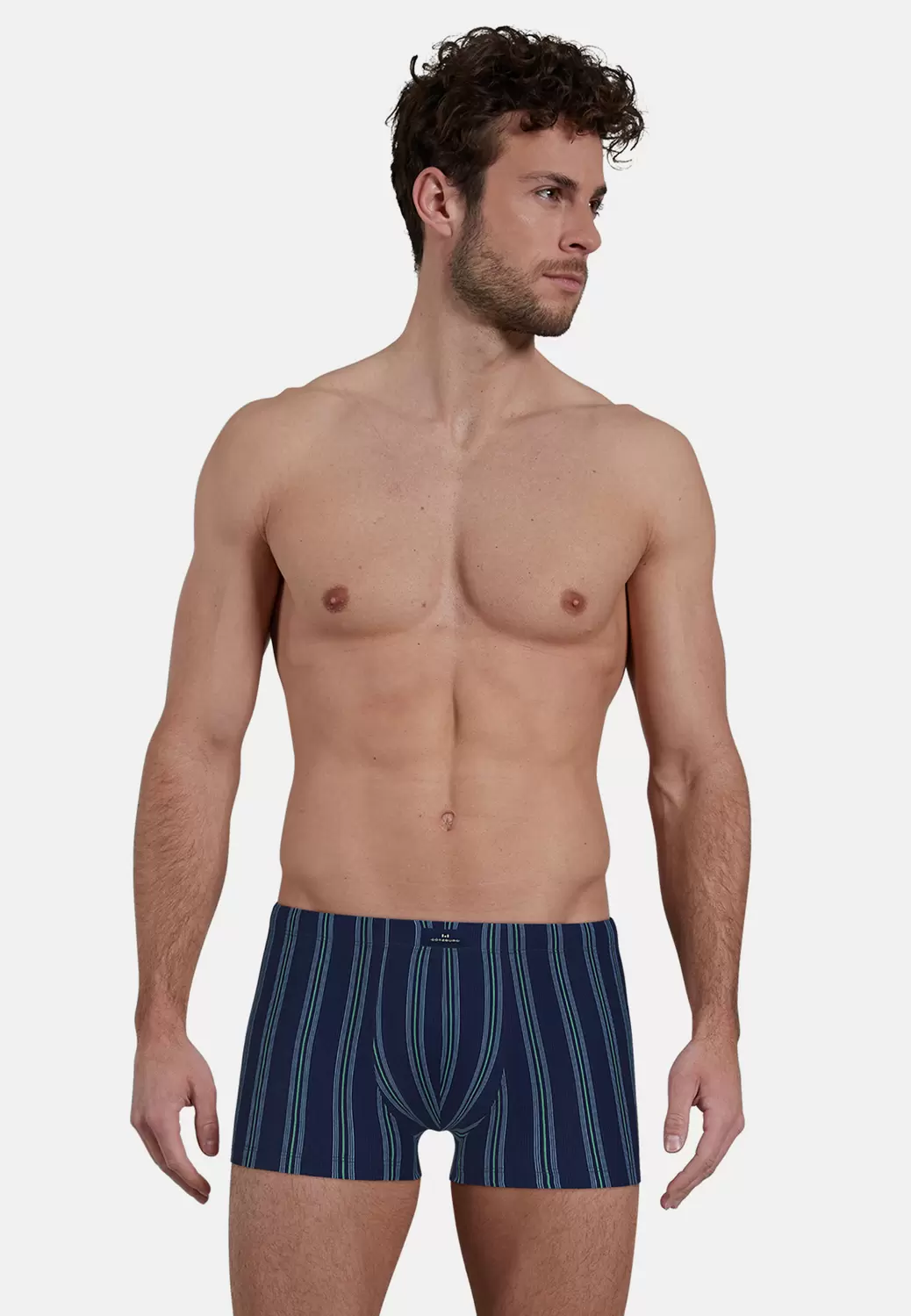 Pants, blau-dunkel-Streifen