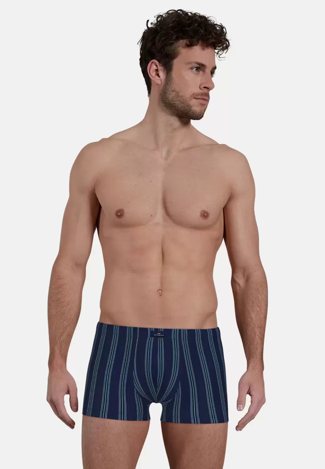 Pants, blau-dunkel-Streifen