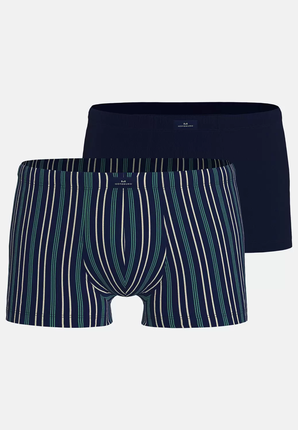 Pants, 2er Pack, blau-dunkel-Streifen