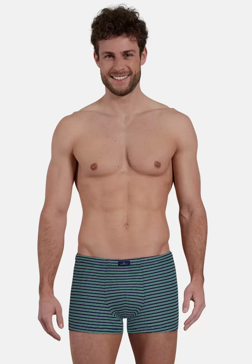 Pants, blau-mittel-Streifen