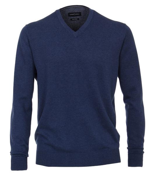 Pullover V-Neck NOS - 144/144 blau