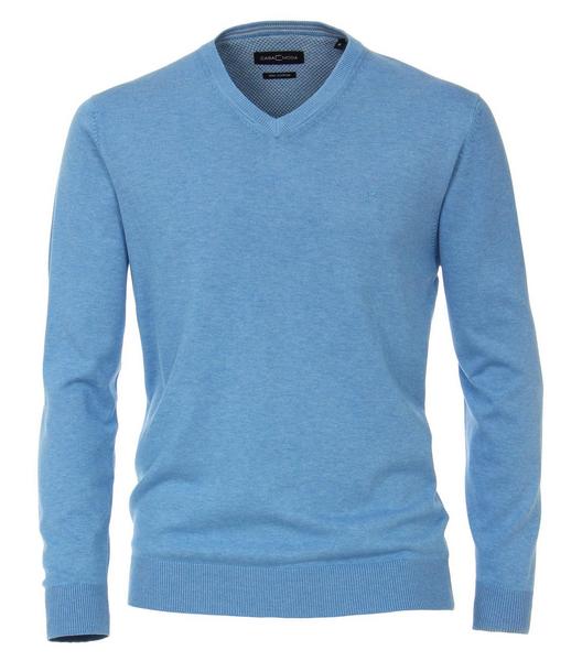 Pullover V-Neck NOS - 127/127 blau