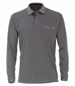 Polo-Shirt Langarm gestreift