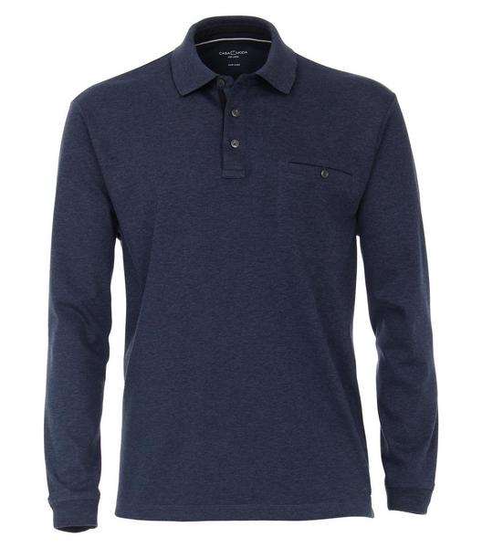 Polo Langarm SNOS - 107/107 blau
