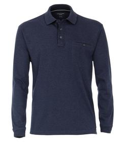 Polo-Shirt Langarm gestreift