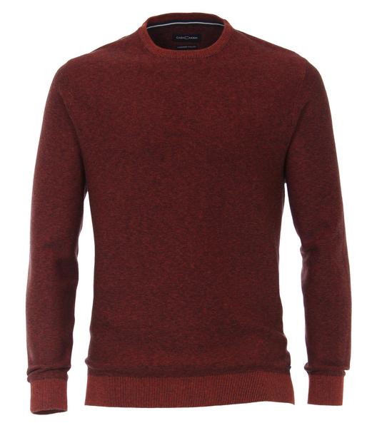 Pullover mit Rundhalsausschnitt gemustert