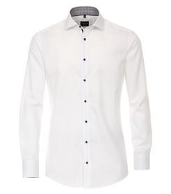Twill Hemd uni