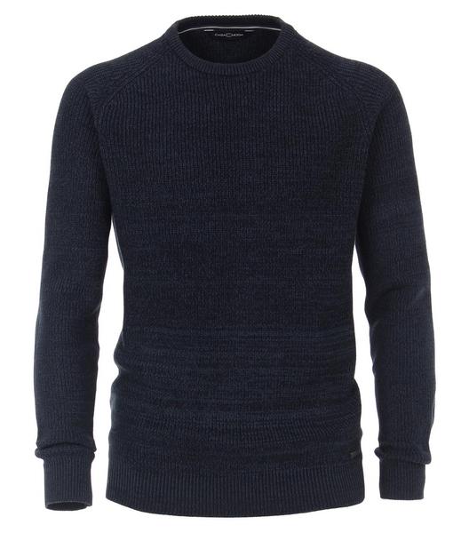 Pullover mit Rundhalsausschnitt uni