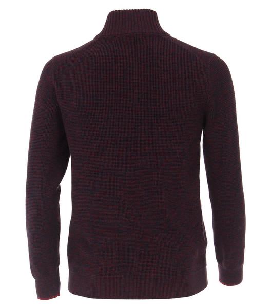 Stricktroyer mit Zip - 431/431 rot