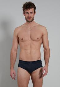 Slip, Eingriff - 622/blau-mittel-Ringel