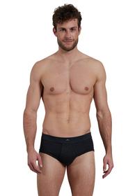 Slip, Eingriff - 822/grau-mittel-Ringel