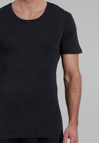 Jacke 1/2 Arm, 3er Pack - 822/grau-mittel-Ringel