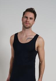 Unterhemd - 930/schwarz-dunkel-uni