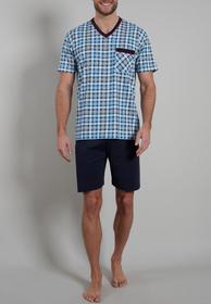 GÖTZBURG Herren Pyjama kariert 1er Pack