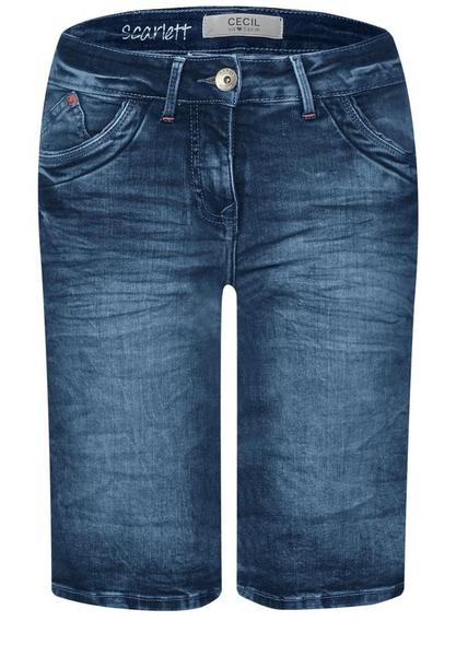 Scarlett Shorts Galon - 10320/mid blue used wash