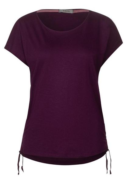 basic cold shoulder - 11438/deep berry