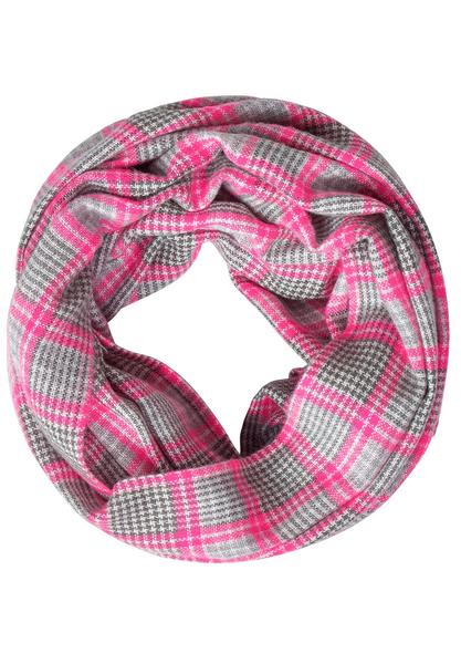 Cozy Woven Check Loop - 31749/neon active pink