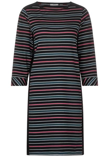 Mutlicolor Stripe Dress - 30001/Black