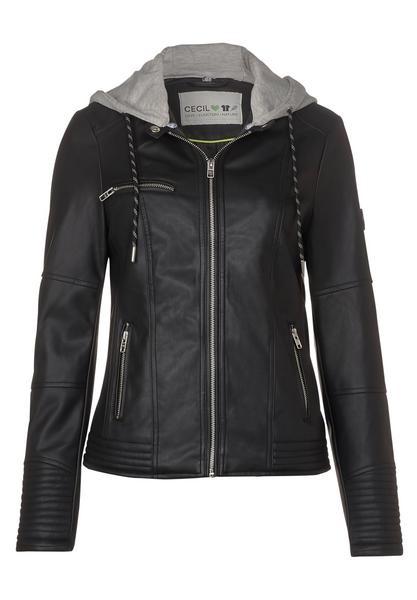 TOS PU Jacke - 10001/Black
