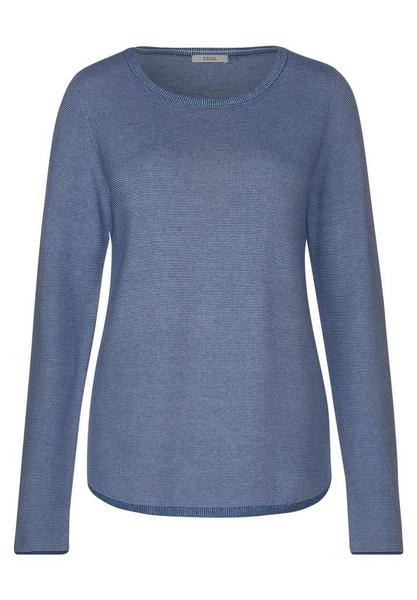 TOS Two tone Pullover - 21245/indigo dark blue