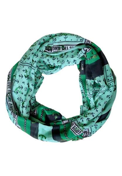 TOS Patch And Foil Print Loop - 32097/lucky clover