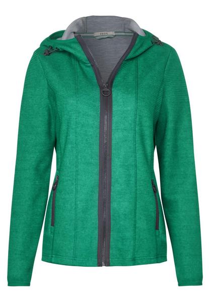 TOS Knit Bonded Sweatjacket - 12097/lucky clover g