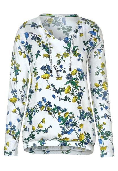 TOS Flower AOP Matmix Tunic - 32259/light alabaste