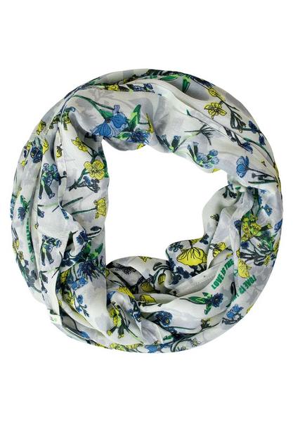 Flower Print Loop - 32259/light alabaster beige