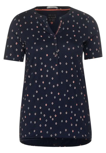 TOS Minimal AOP Tunic - 30128/deep blue