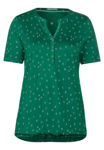 TOS Minimal AOP Tunic - 32097/lucky clover green