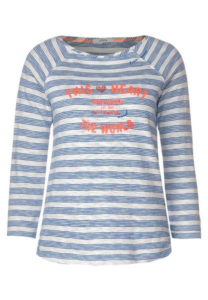 Striped FP T-Shirt - 30125/pure off white