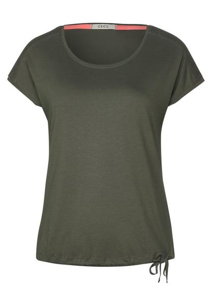 NOS Solid Smock Shoulder - 12173/simply khaki