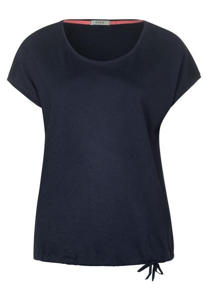 NOS Solid Smock Shoulder - 10128/deep blue