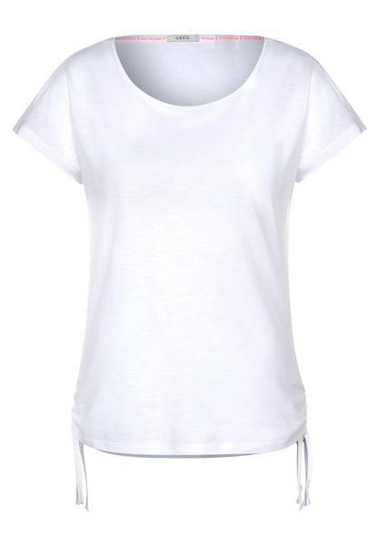 NOS Solid Cold Shoulder Shape - 10000/White