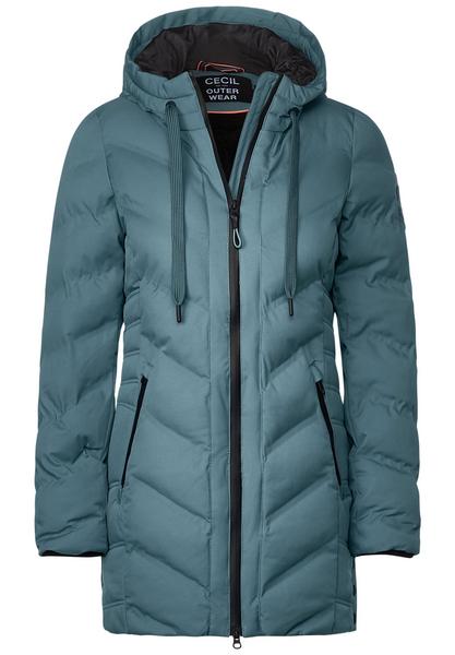 Welded Coat - 12344/north atlantic green