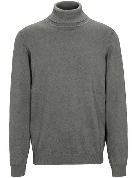 (S)NOS Rollkragen Pullover - 802/802 GREY MEL.