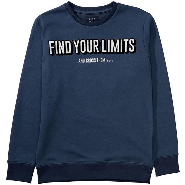 Kn.-Sweatshirt - 608/BLUE