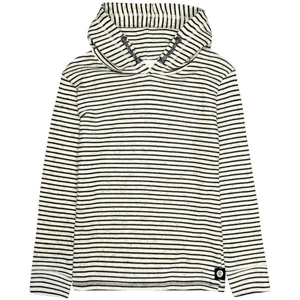 Kn.-Kap.-Sweatshirt - 101/OFFWHITE-STR.