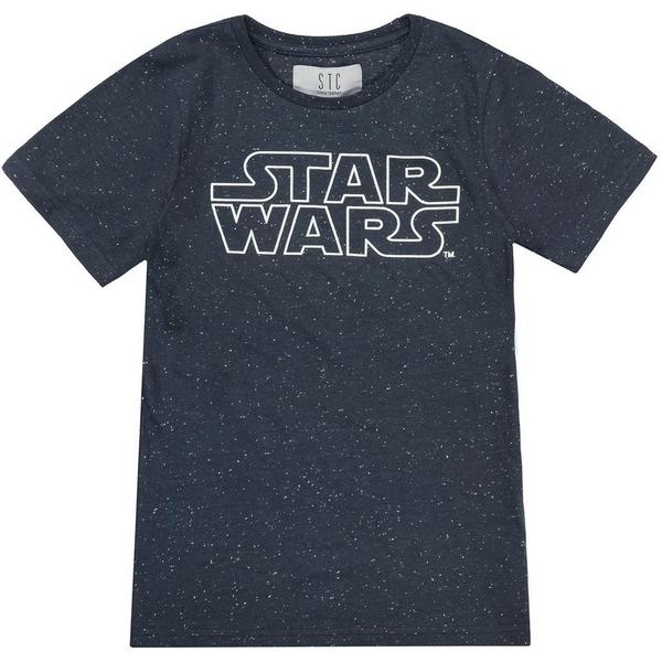 Kn.-T-Shirt - 607/DARK TINTE NEPPY