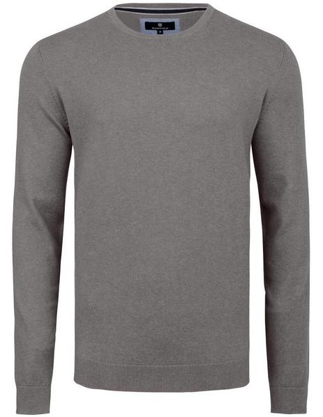 (S)NOS Rdh.-Pullover - 802/802 GREY MEL.