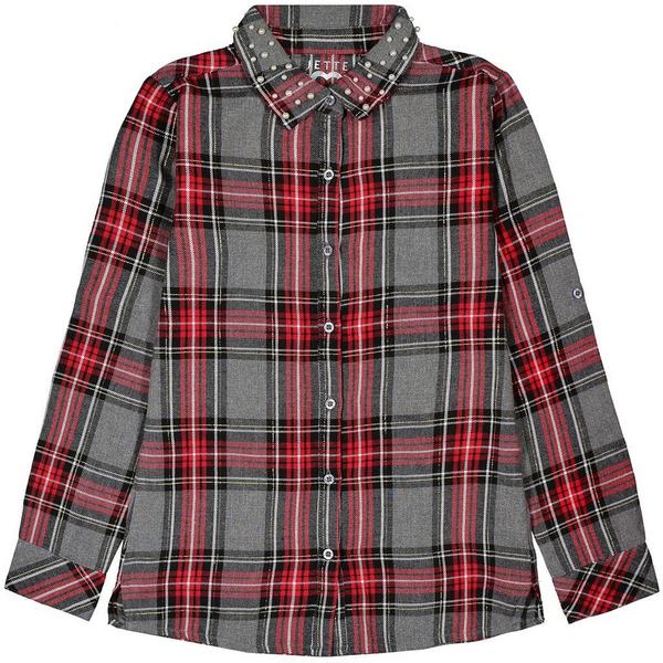 Karohemd - 815/DUSTY GREY CHECK